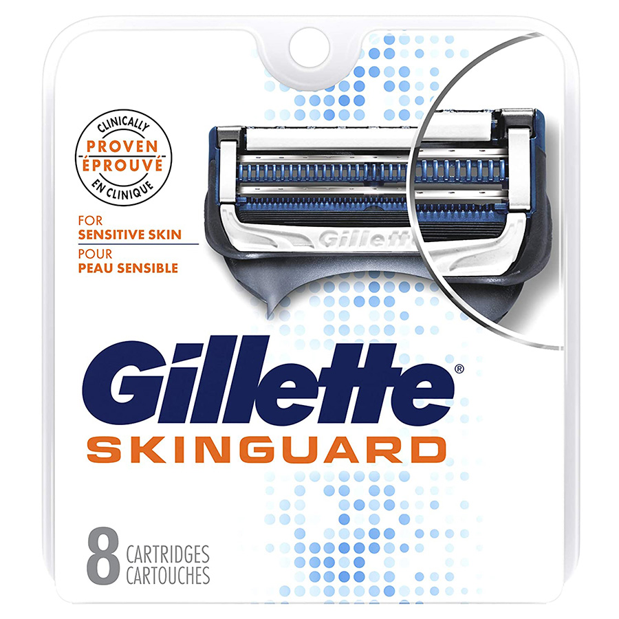 GILLETTE CARTRIDGE 8 CT SKINGUARD