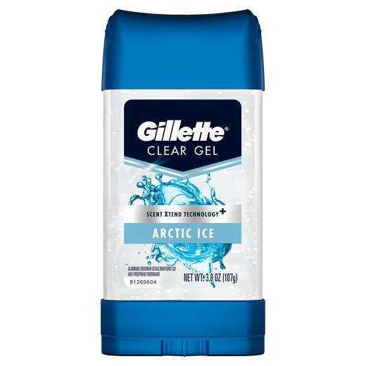 GILLETTE CLEAR GEL 3.8 OZ ARTIC ICE
