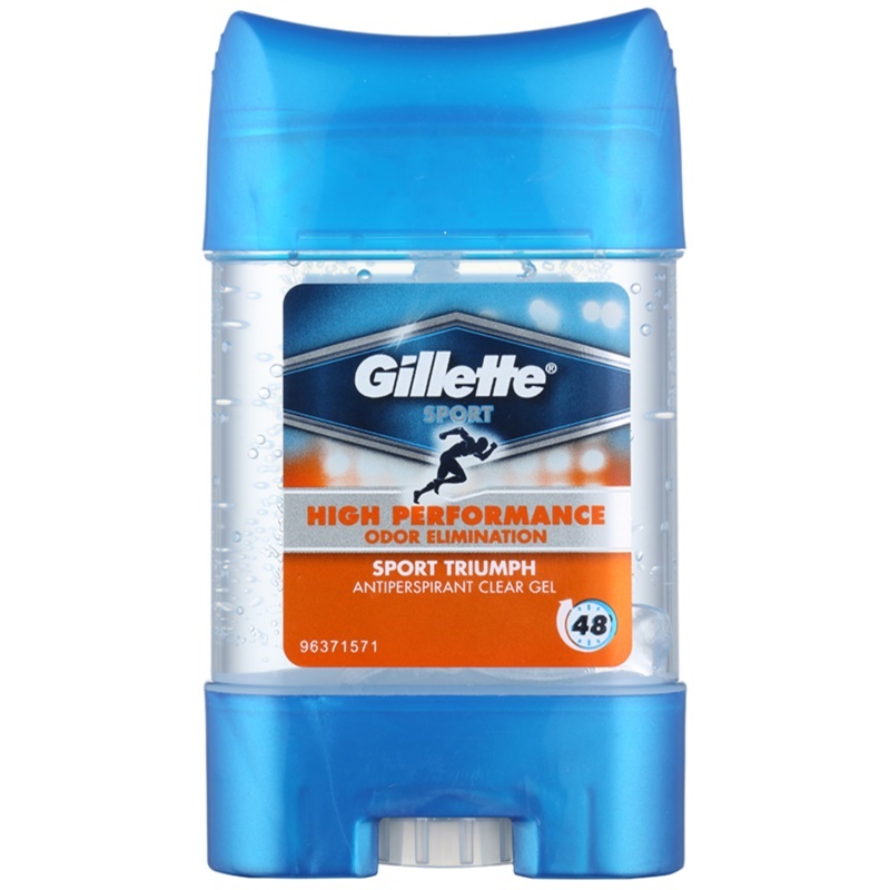 GILLETTE CLEAR GEL STICK 70 ML TRIUMP SPORT (UK)