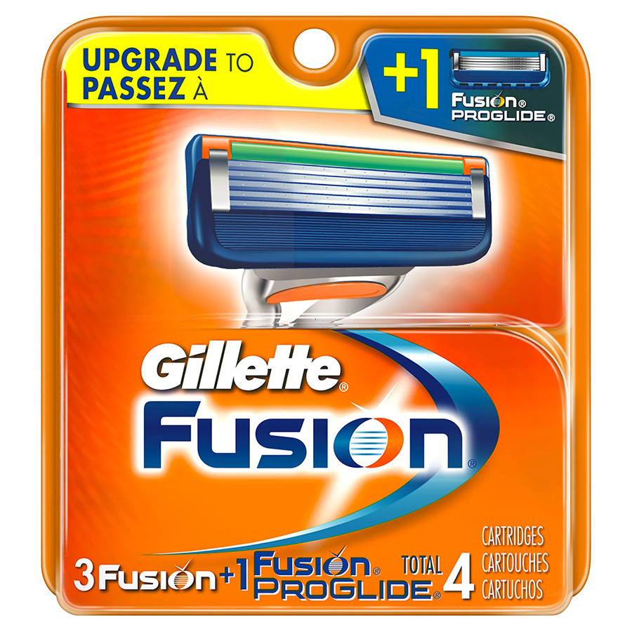 GILLETTE FUSION 5 CARTRIDGE 4 CT (USA)