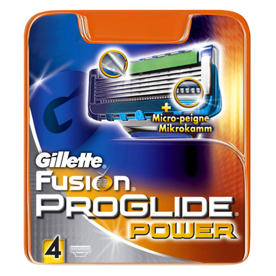GILLETTE FUSION 5 CARTRIDGES 4 CT PROGLIDE