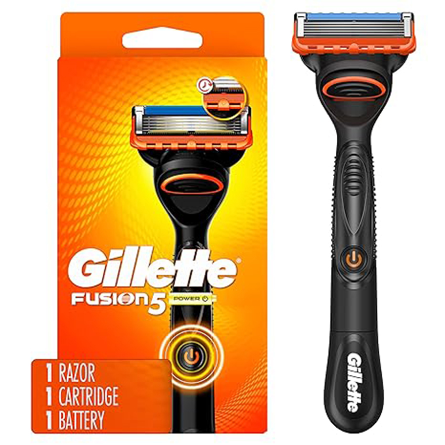 GILLETTE FUSION 5 MEN’S POWER RAZOR 1 CT HANDLE + 1 BLADE REFILL