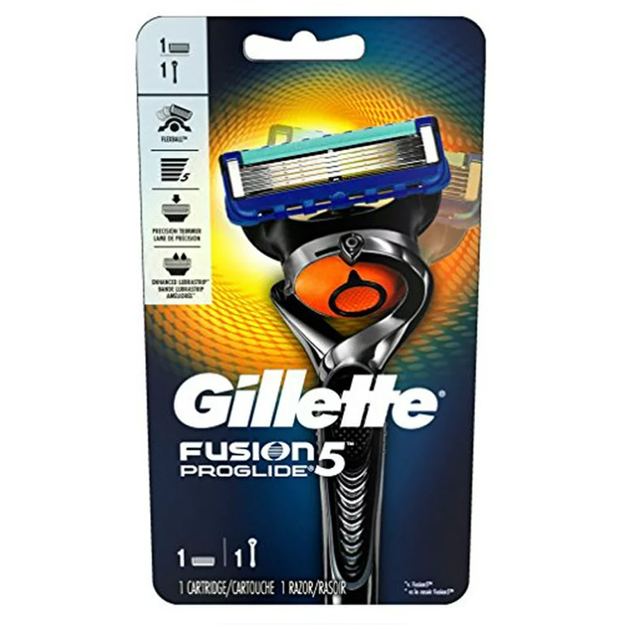 GILLETTE FUSION PROGLIDE 1 CT 2 PK