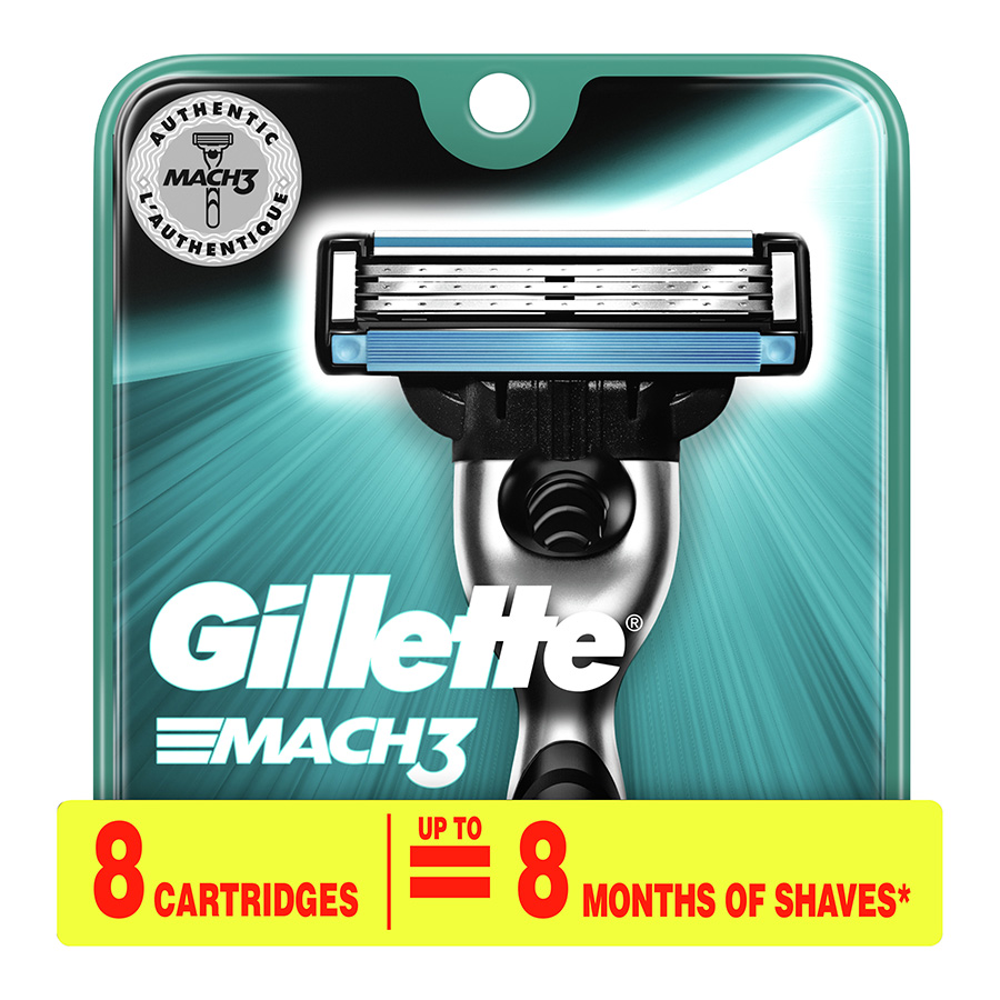GILLETTE MACH 3 8 CT (USA)