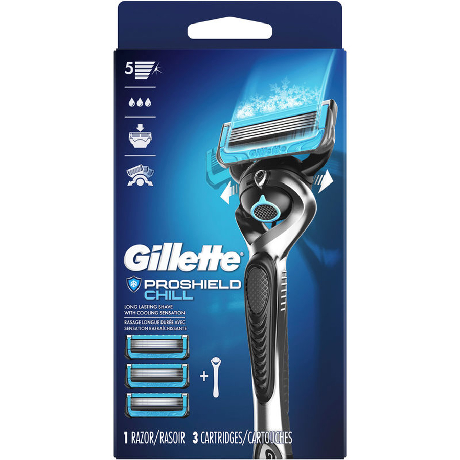 GILLETTE RAZOR 3CARTRIDGE PROGLIDE