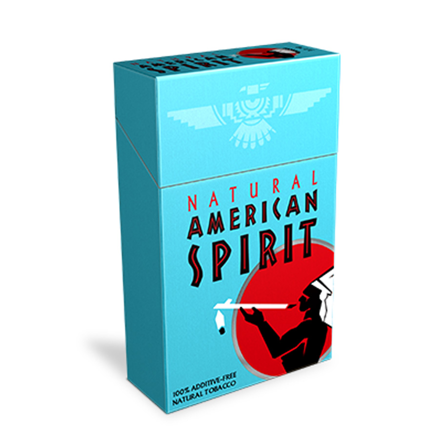 AMERICAN SPIRIT CIGARETTES 20 CT BLUE