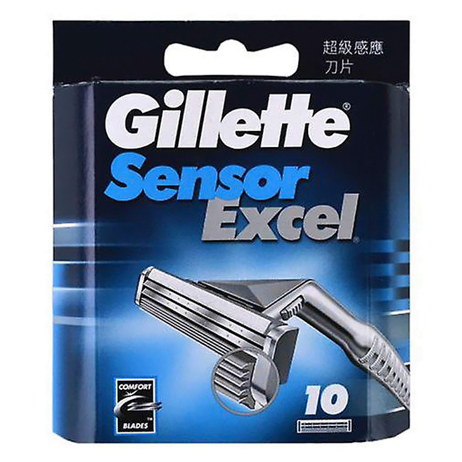 GILLETTE SENSOR EXCEL 10 CT
