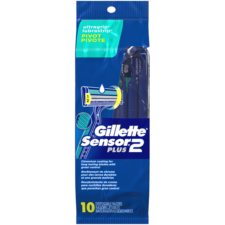 GILLETTE SENSOR PLUS 2 10 CT