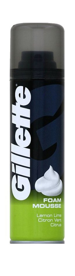 GILLETTE SHAVING FOAM 200 ML LEMON
