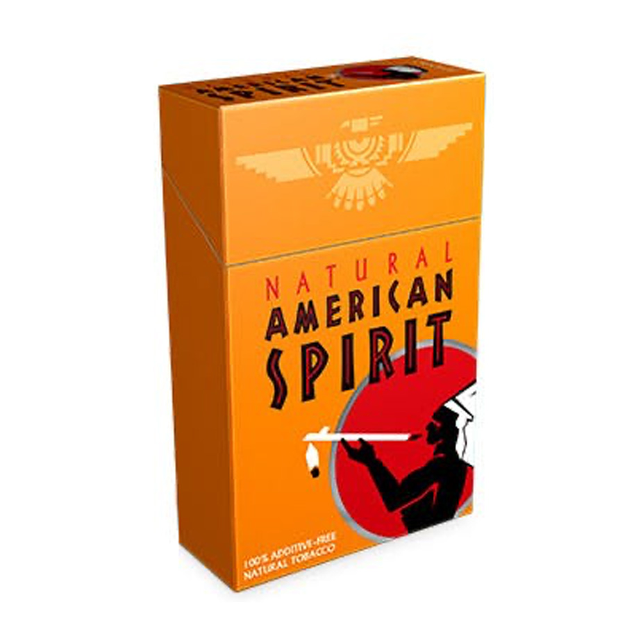 AMERICAN SPIRIT CIGARETTES 20 CT ORANGE