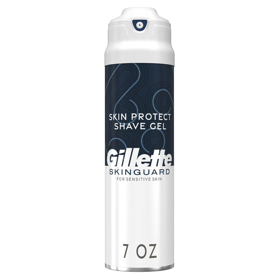 GILLETTE SHAVING GEL 7 OZ SKINGUARD SENSETIVE SHEA BUTTER