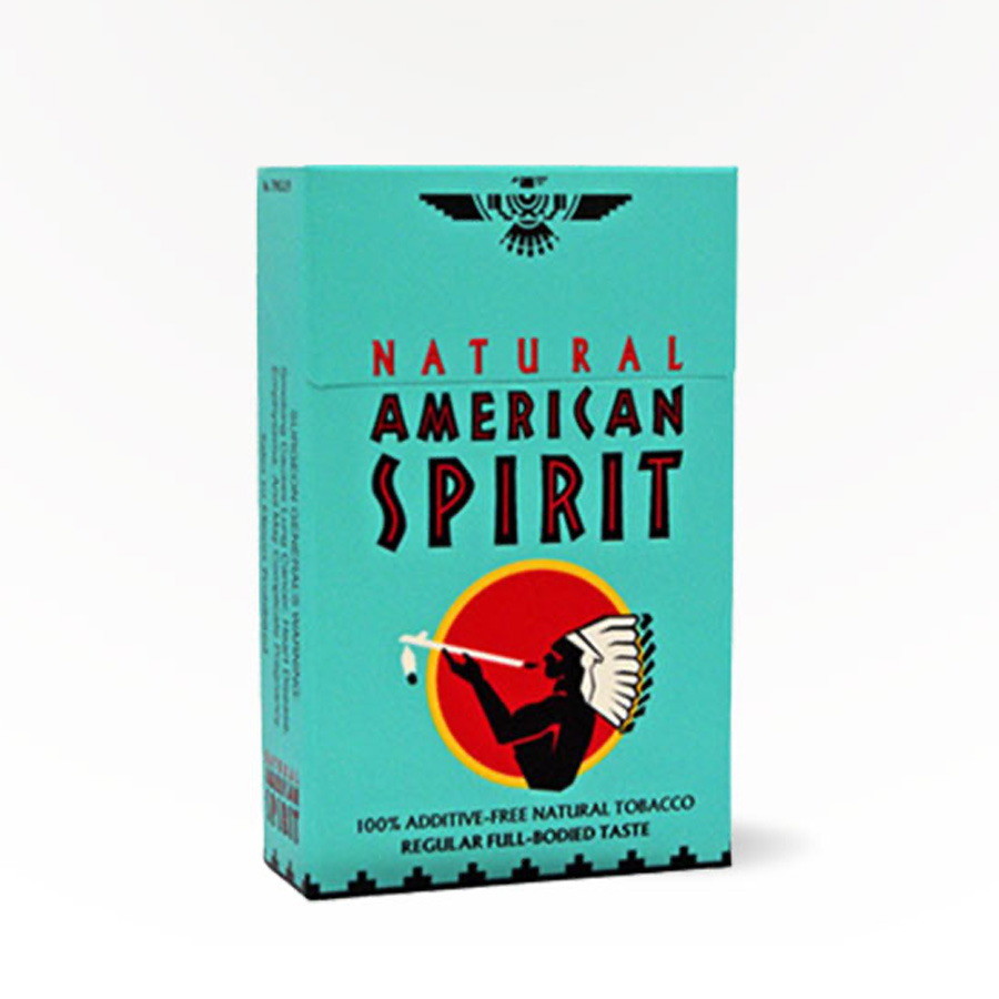 AMERICAN SPIRIT CIGARETTES 20 CT TURQUISE