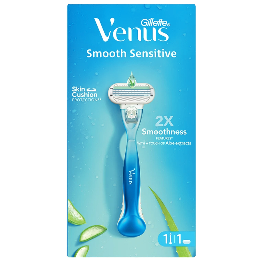 GILLETTE VENUS 3 RAZOR 1 CT WITH ALOE VERA FOR WOMEN
