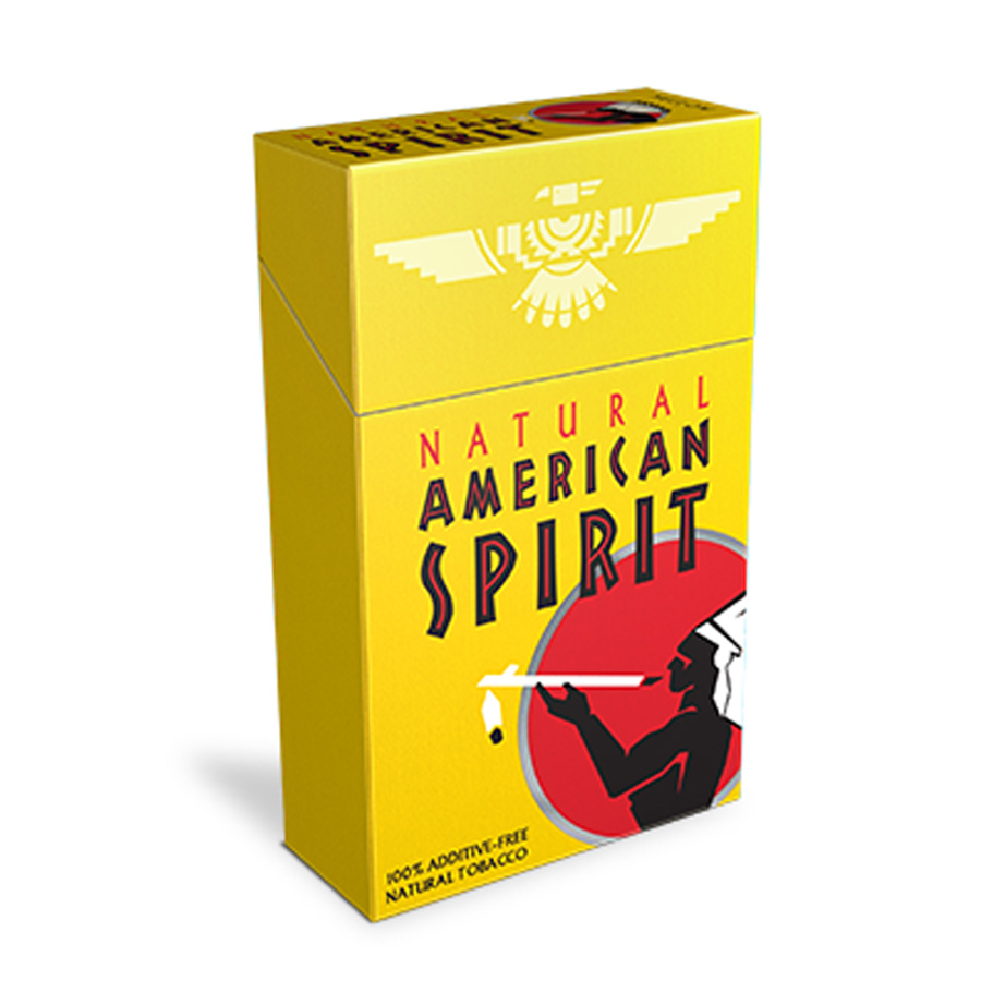 AMERICAN SPIRIT CIGARETTES 20 CT YELLOW