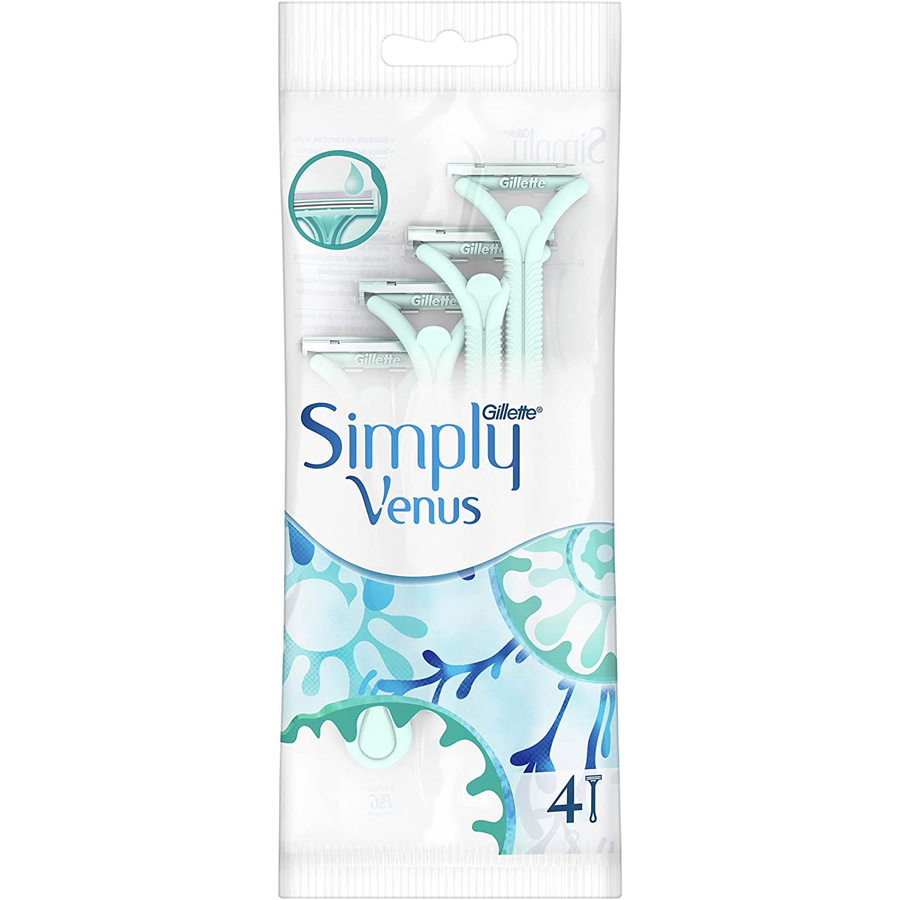 GILLETTE VENUS 4 CT SIMPLY RAZOR