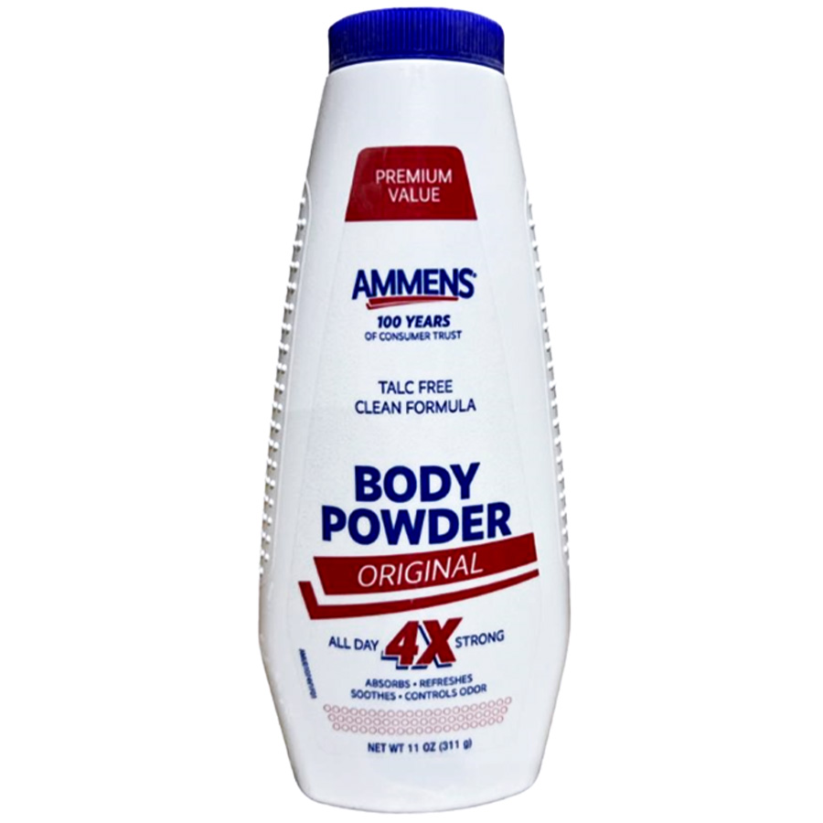 AMMENS BODY POWDER 11 OZ TALC FREE ORIGINAL