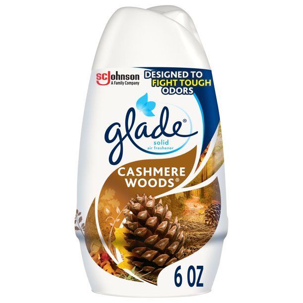 GLADE AIR FRESHENER 6 OZ SOLID CASHMERE WOODS