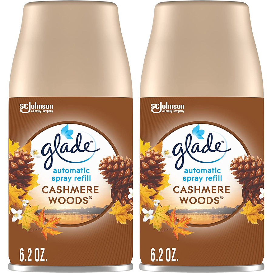 GLADE AIR FRESHENER REFILL 6.2 OZ 2 PK CASHMERE