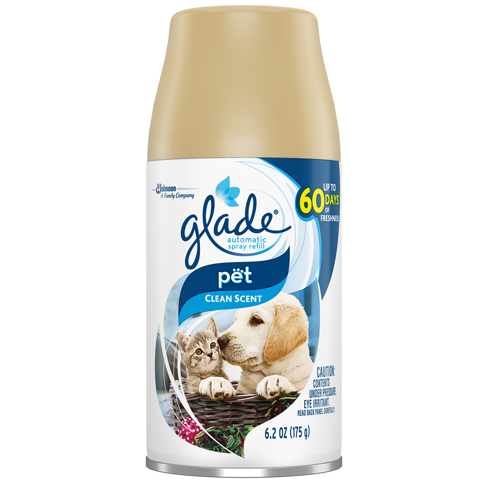 GLADE AIR FRESHENER REFILL 6.2 OZ CLEAN PET SCENT