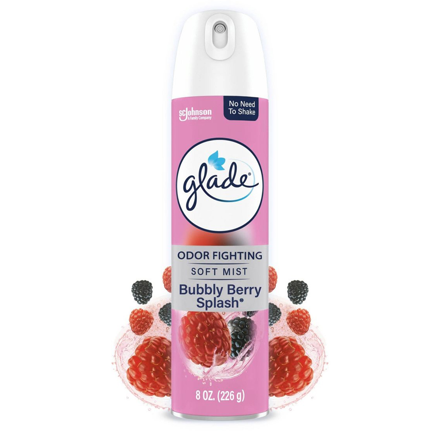 GLADE AIR FRESHENER SPRAY 8 OZ BUBBLY BERRY