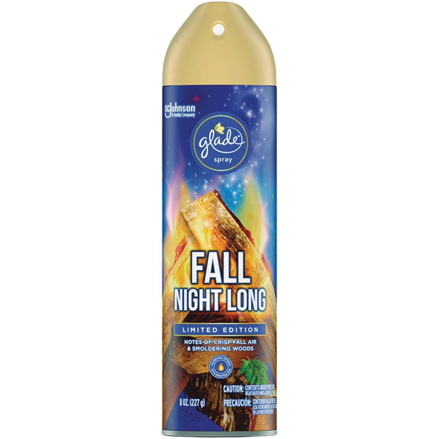 GLADE AIR FRESHENER SPRAY 8 OZ FALL NIGHT LONG