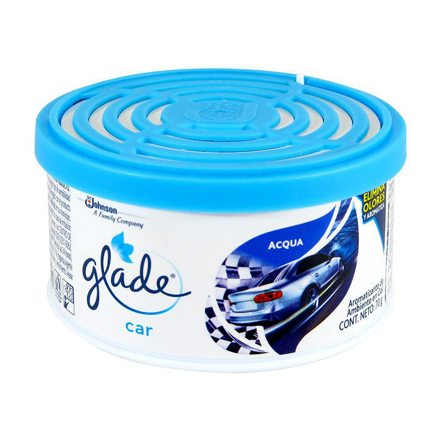 GLADE CAR AIR FRESHENER GEL 70 G ACQUA