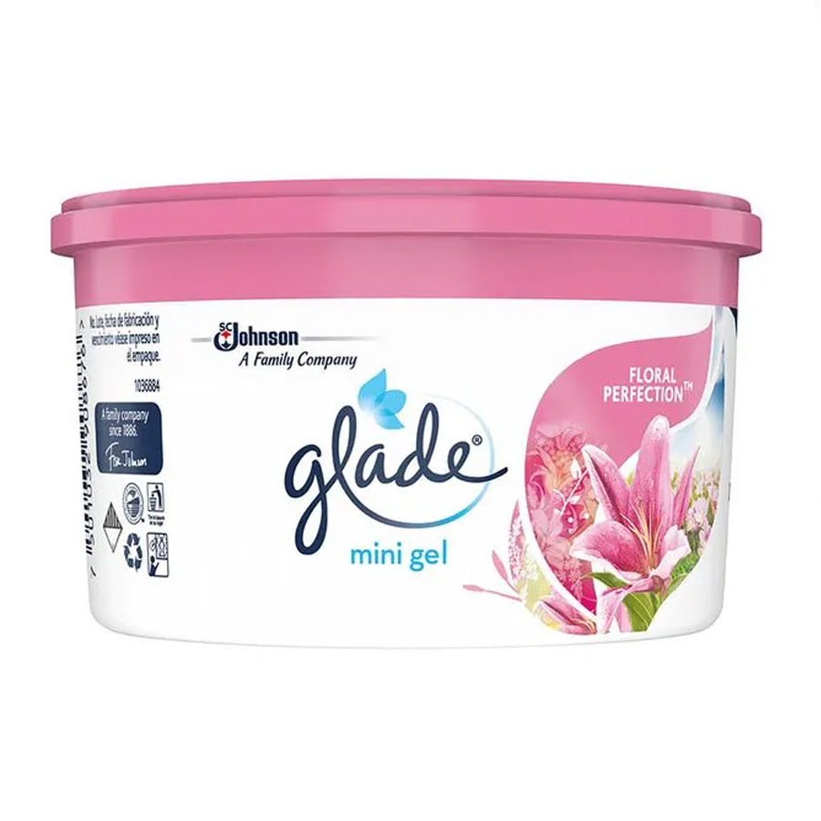 GLADE CAR AIR FRESHENER GEL 70 G FLORAL PERFECTION