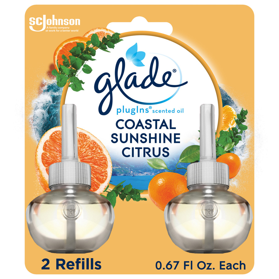 GLADE PISO 0.67 OZ 2 PK CITRUS