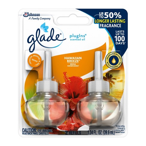 GLADE PISO 0.67 OZ 2 PK HAWAIIAN BREEZE & VANILLA PASSION