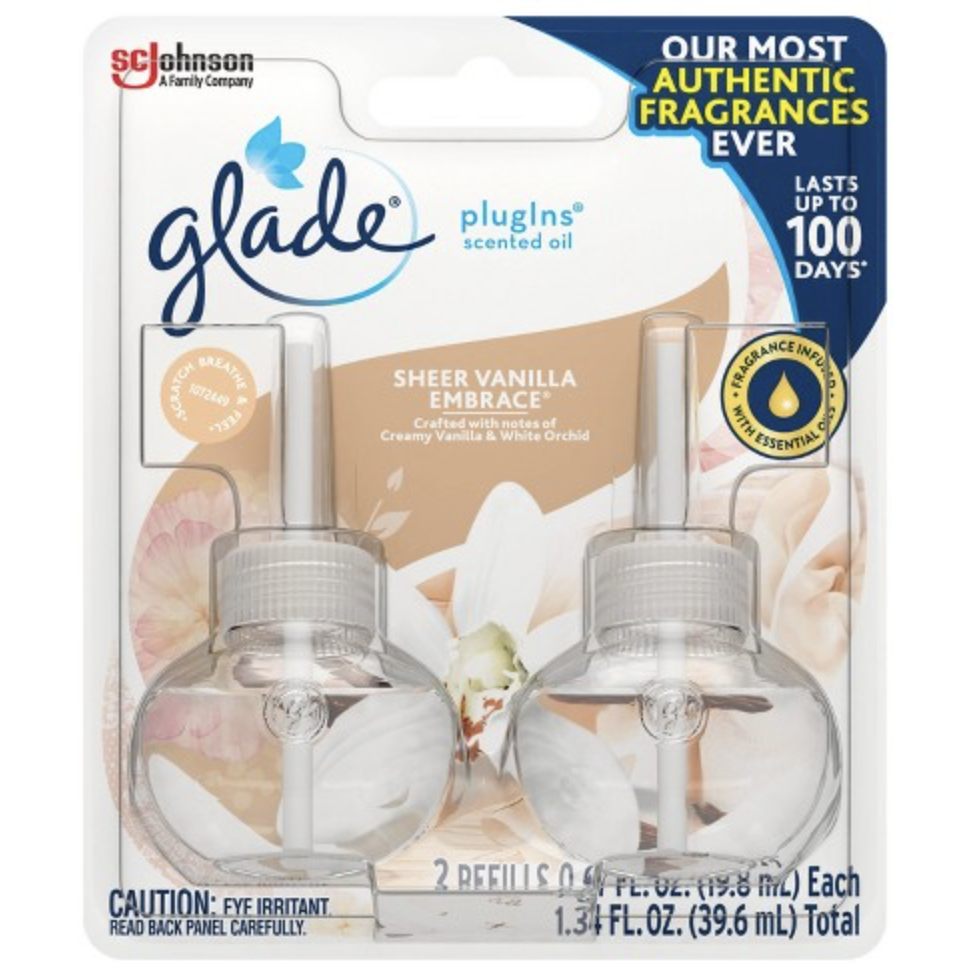 GLADE PISO 0.67 OZ 2 PK SHEER VANILLA EMBRACE