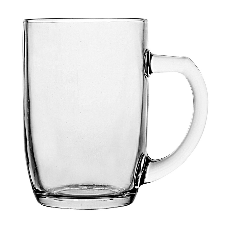 GLASS MUG 15 OZ