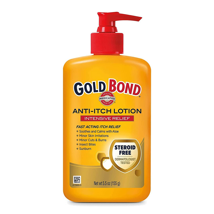 GOLD BOND MEDICATED BODY LOTION 5.5 OZ ANTI-ITCH WITH PUMP