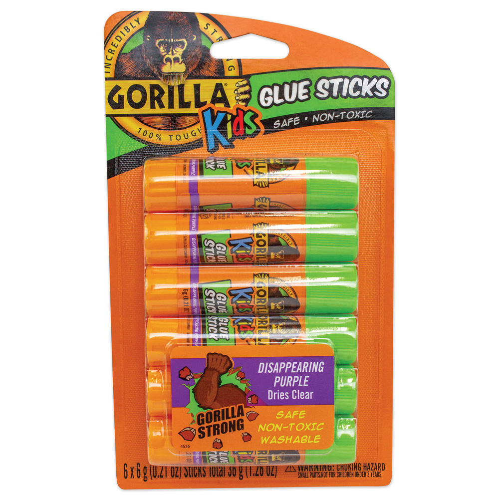 GORILLA GLUE 6 CT SCHOOL STICK