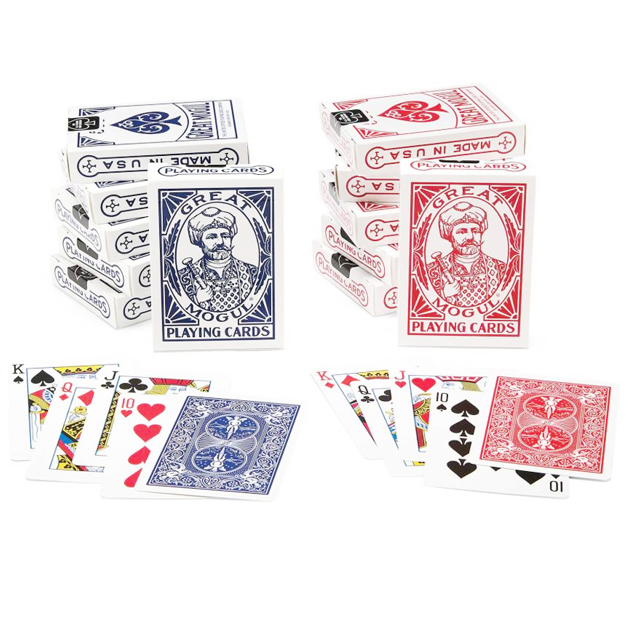 GREAT MOGUL PLAYING CARD 12 PK BEE 2NDS