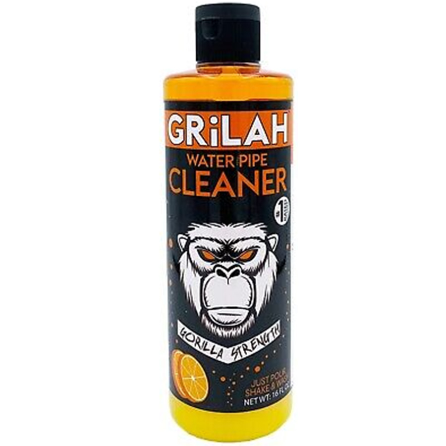 GRILAH WATER PIPE CLEANER 16 OZ ORANGE