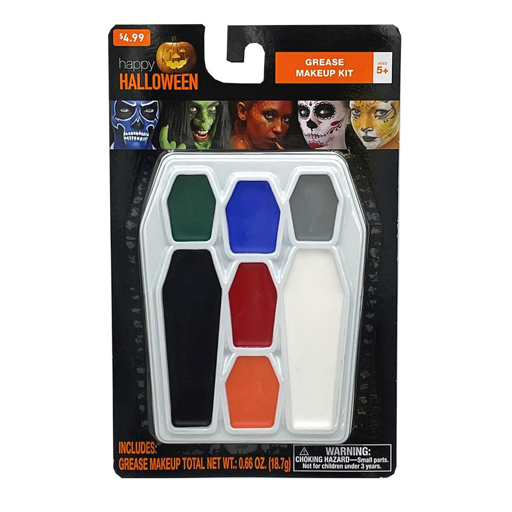 HALLOWEEN GREASE MAKE UP RETAIL AT $4.99