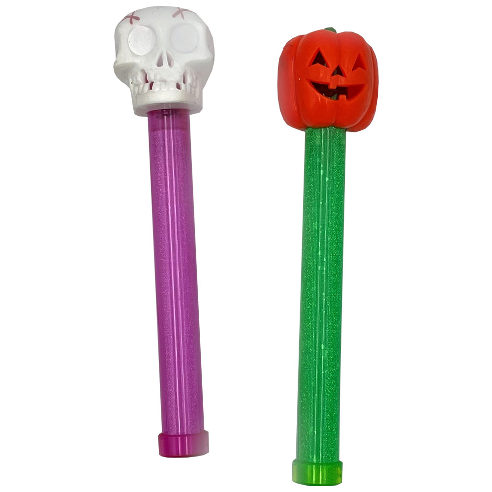 HALLOWEEN LIGHT UP WITH SOUND SKULL + PUMP BATON