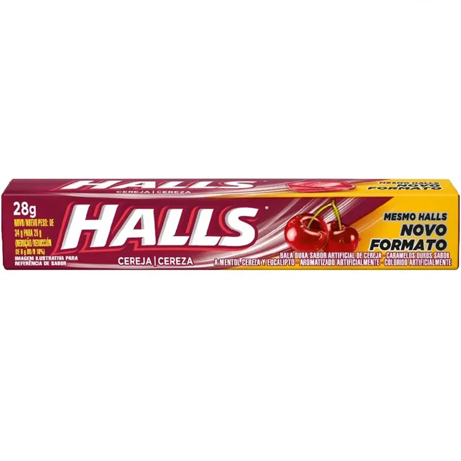 HALLS COUGH DROPS 10 CT CHERRY