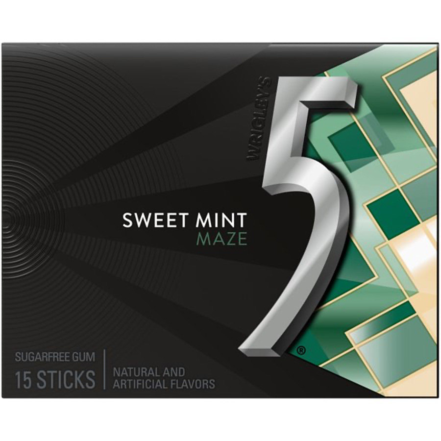 5 GUM 15 STK SWEET MINT