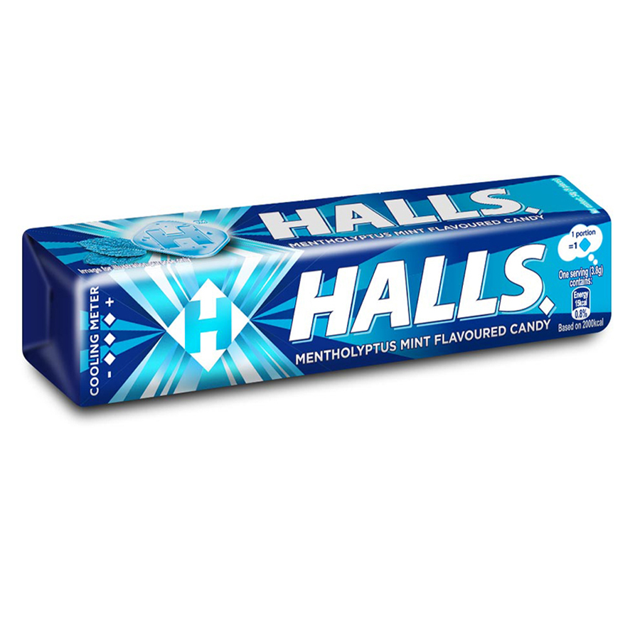 HALLS COUGH DROPS 9 CT MENTHOLYPTUS