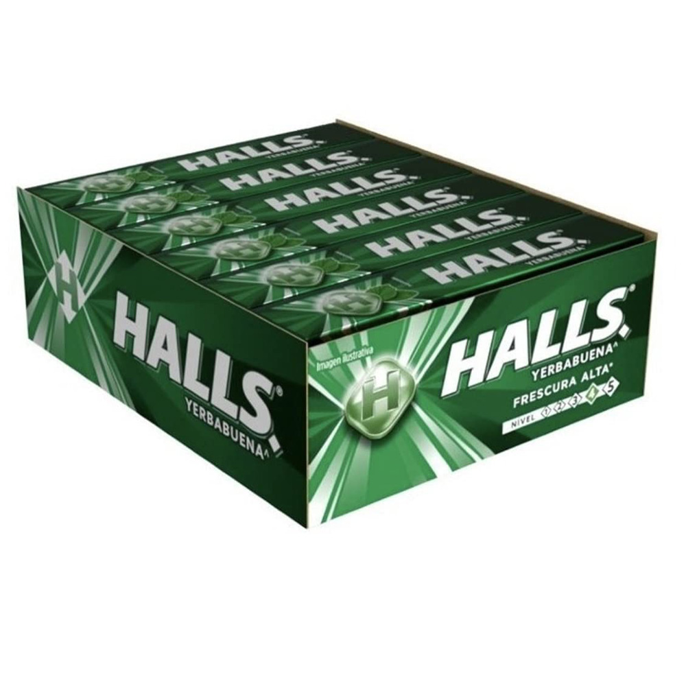 HALLS COUGH DROPS 9 CT SPEARMINT (MEXICO)