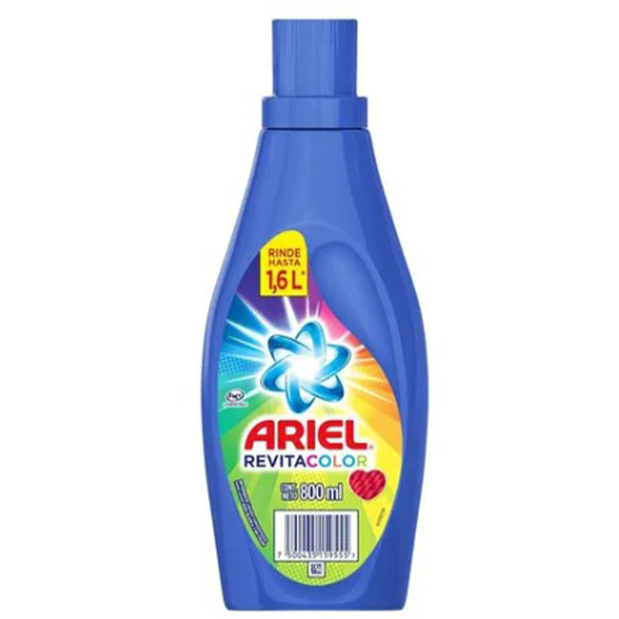 ARIEL LIQUID DETERGENT 800 ML REVITA COLOR