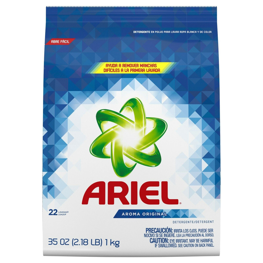 ARIEL POWDER DETERGENT 1 KG 2X POWER