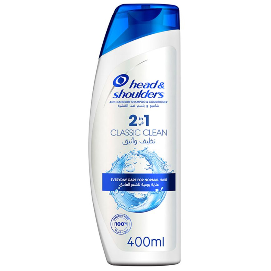 HEAD & SHOULDERS 2IN1 SH&CD 400 ML CLASSIC CLEAN