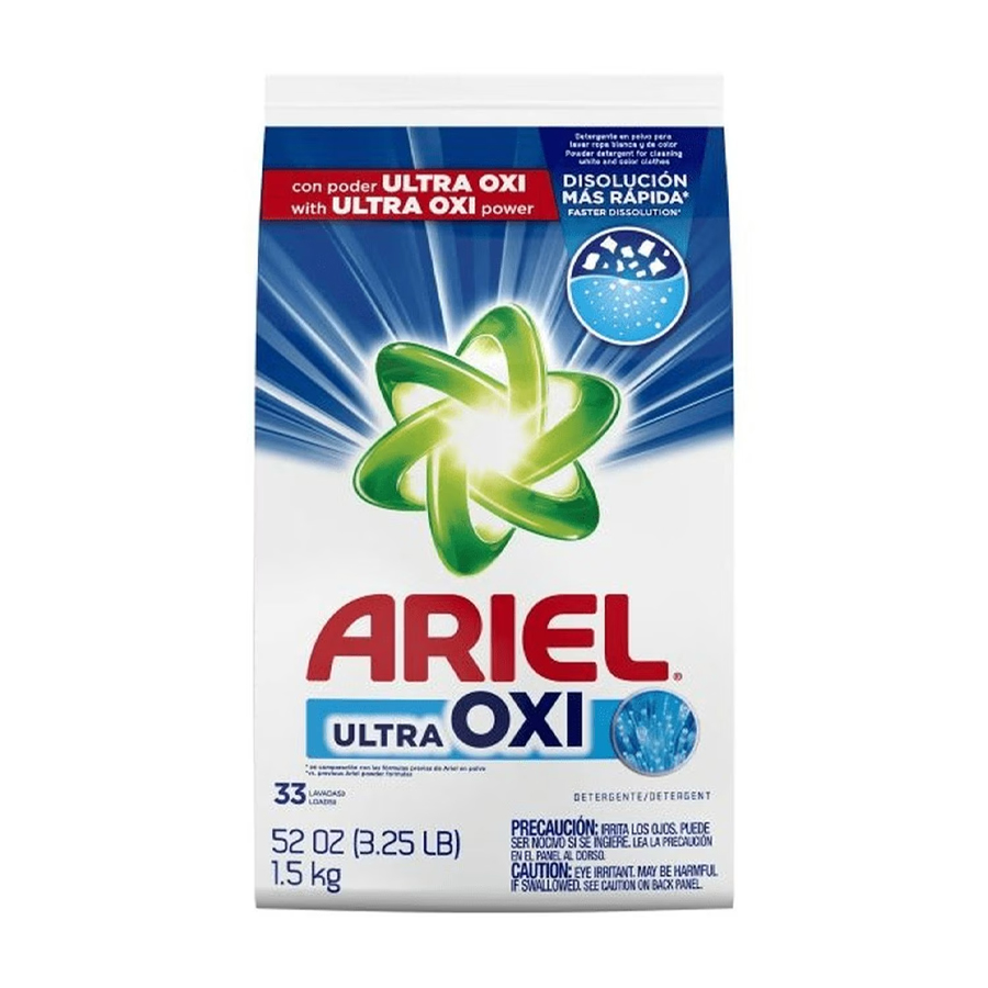 ARIEL POWDER DETERGENT 1.5 KG OXI