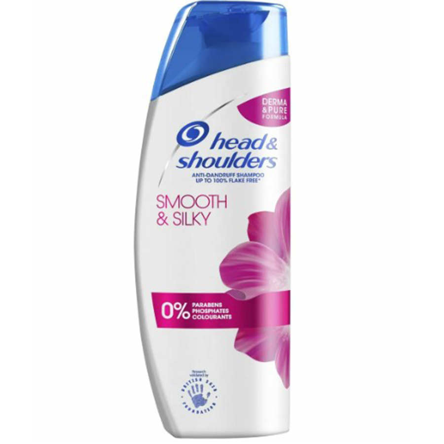 HEAD & SHOULDERS SHAMPOO (IMP) 13.5 OZ / 400 ML SMOOTH & SILKY
