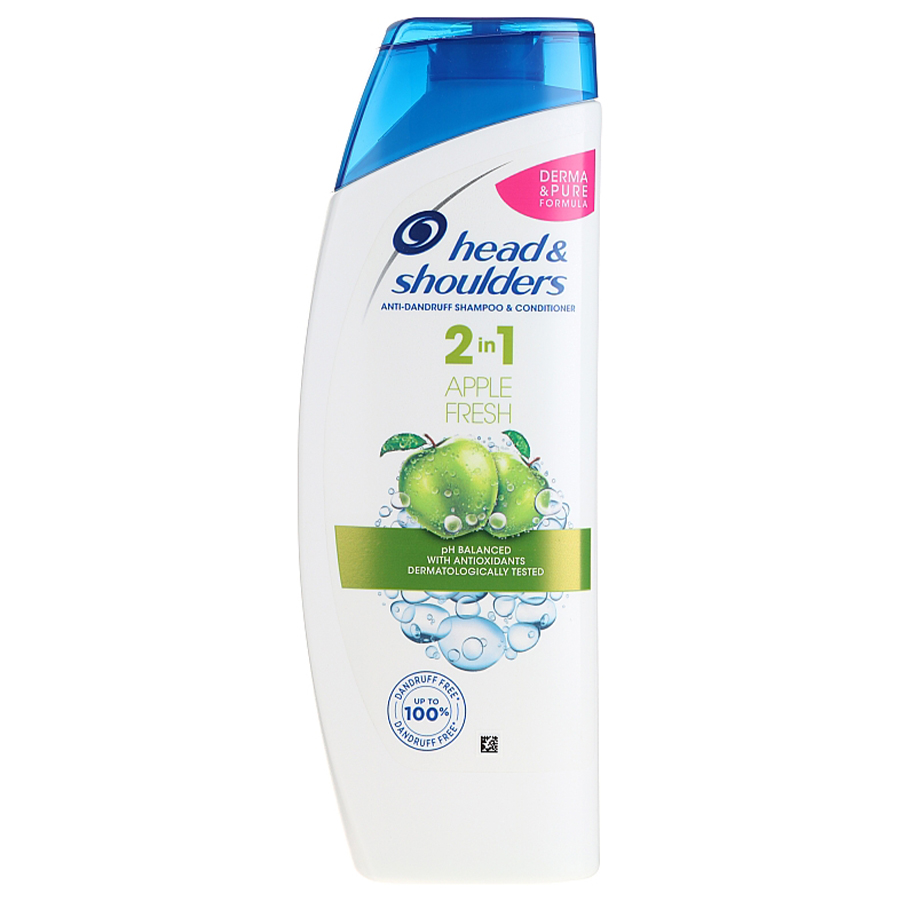 HEAD & SHOULDERS SHAMPOO (IMP) 2 IN 1 330 ML APPLE