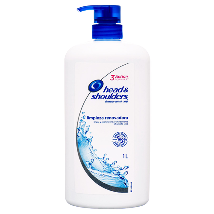 HEAD & SHOULDERS SHAMPOO 1 L LIMPIEZA