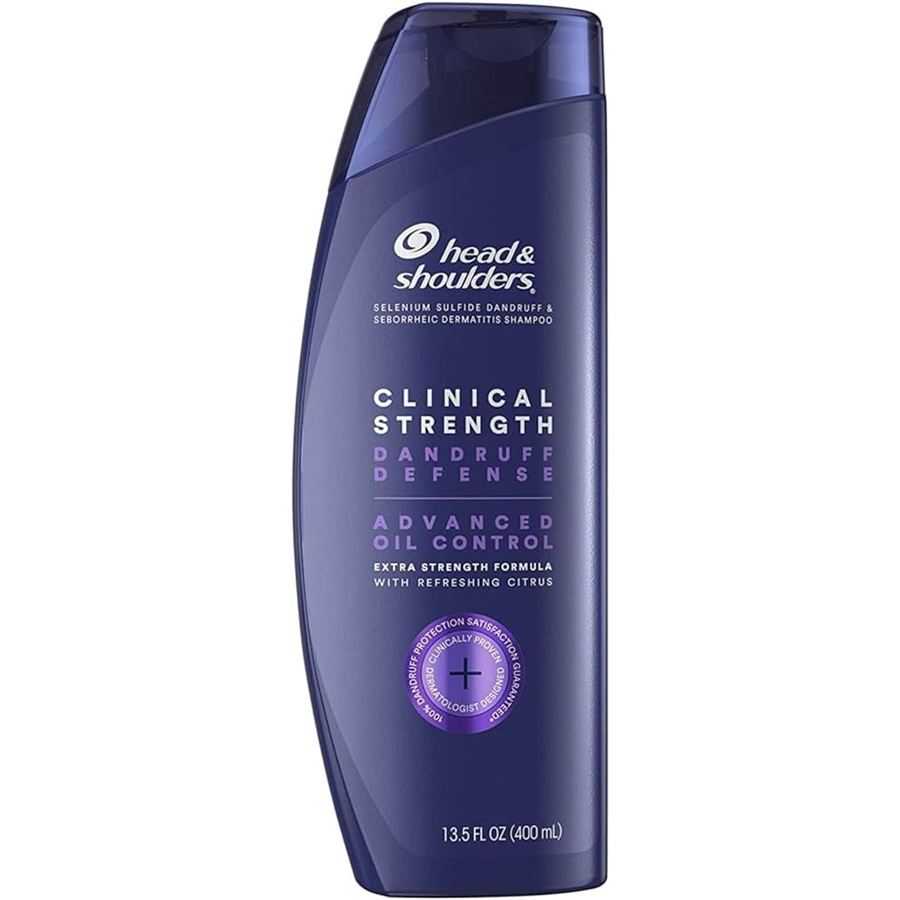 HEAD & SHOULDERS SHAMPOO 13.5 OZ / 400 ML CLINICAL STRENGHT OIL CONTROL