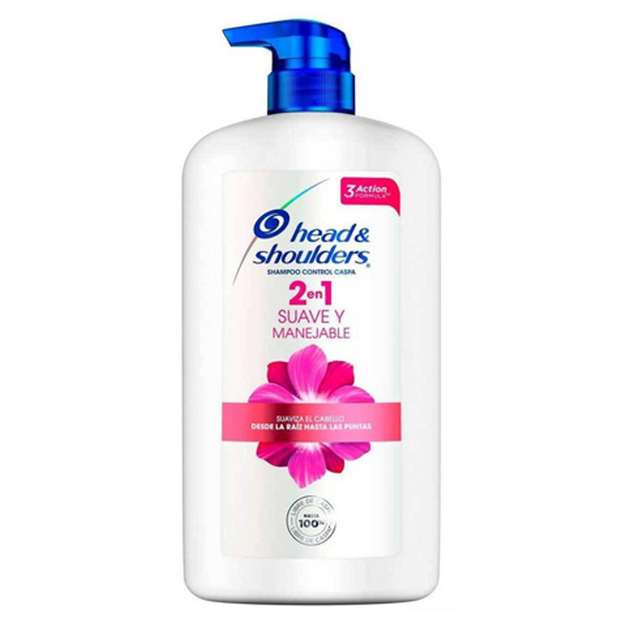 HEAD & SHOULDERS SHAMPOO 2 IN 1 1 L SUAVE